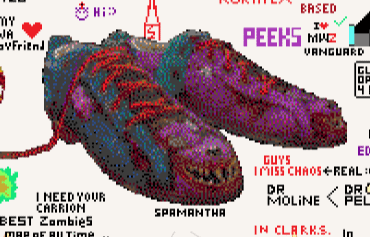 After a Long Time to get the build completed and Major help from my Friend Milkillyu, THE MR PEEKS BOWLING SHOES IN WPLACE ARE COMPLETE!