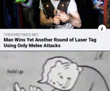 I heard he doesn't loot