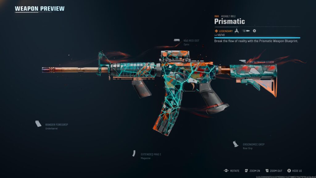 They added a Free Tracer XM4 today Warzone