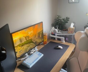My most recent setup.