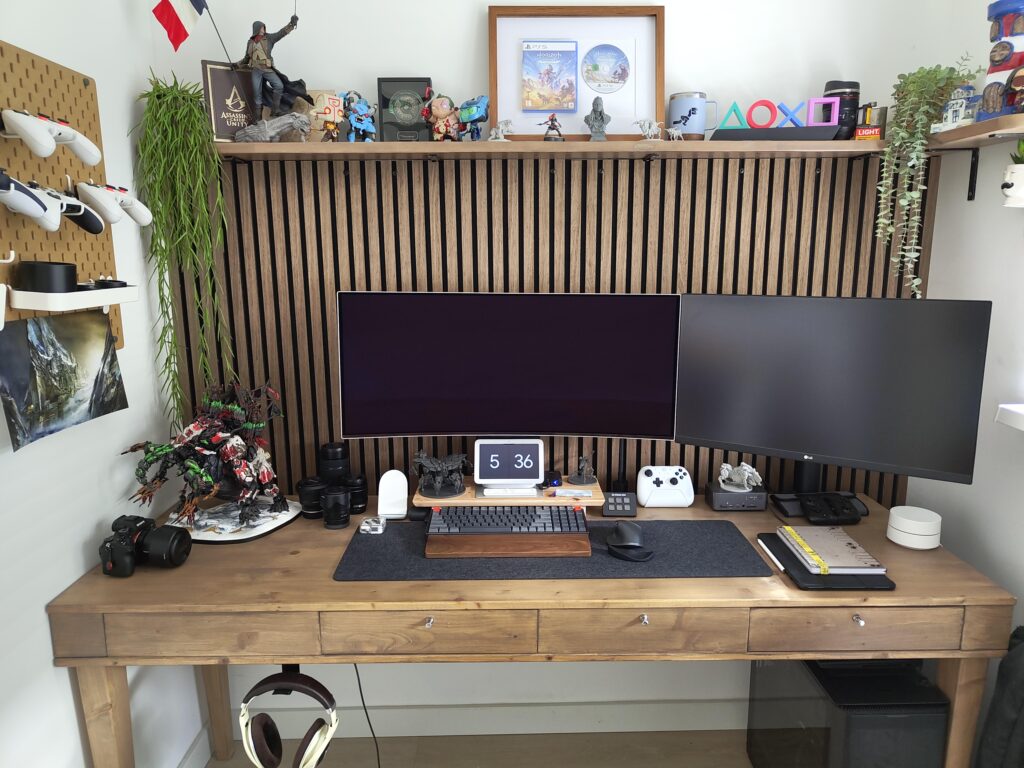 Finally feeling happy with my setup