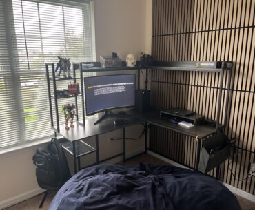 My average station for schoolwork and gaming