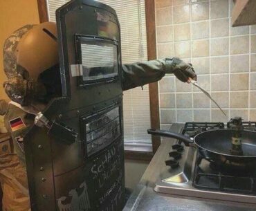Do you miss the riot shield and the turtles?