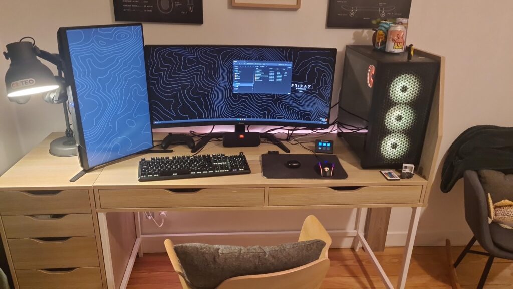 my battle station