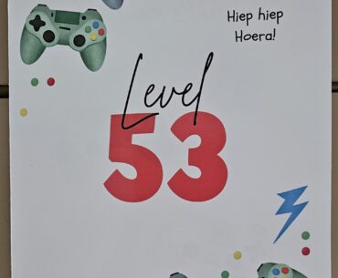 It's my birthday and I got the most appropriate card, LOL