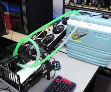 Extreme OC scaling test. 3060 Ti 9700k. Air vs Subzero