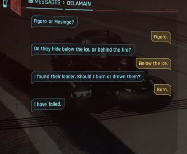 What’s the deal behind this message from Delamain?