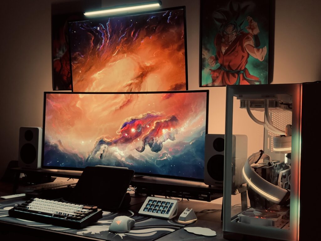 Enjoying the Setup.