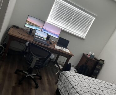 Is your battle station? Also, your work desk