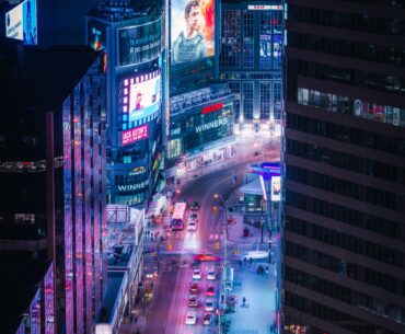 Toronto at night