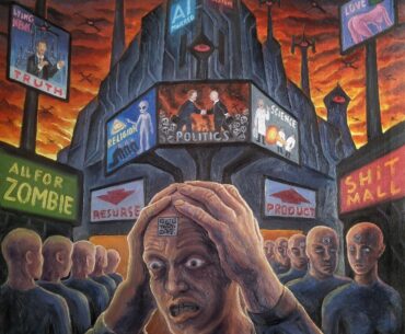 Madness. Oil painting by me
