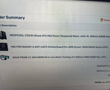 4070 super  and 7800x3d build