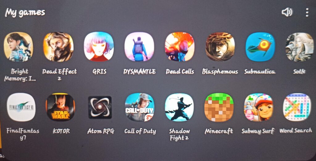 I don't have games to play... I guess I just open CODM.. sigh