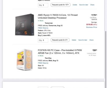 just bought parts for my first ever pc, what yall think?