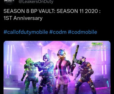 Hope this news turns out to be fake because this bp vault was in season 6