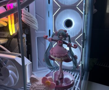 can i put figures on my tower pc ?
