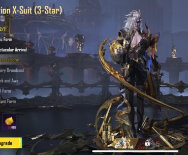 Im currently trying to get this x suit to 4 stars, How much uc do you think i’d need to spend to get it to only 4 stars for now?