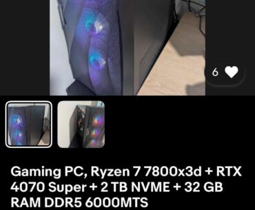 I’ve never bought a pc off eBay before
