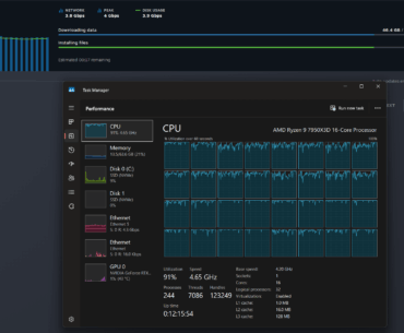 7950X3D Bottlenecks my Network to only 4Gb/s ... Literally Unplayable