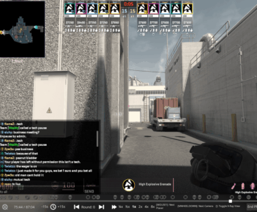The entire pee event that happened during Liquid v Vitality.