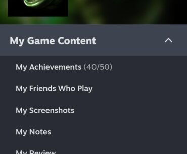 Maybe some games don't have to be 100%