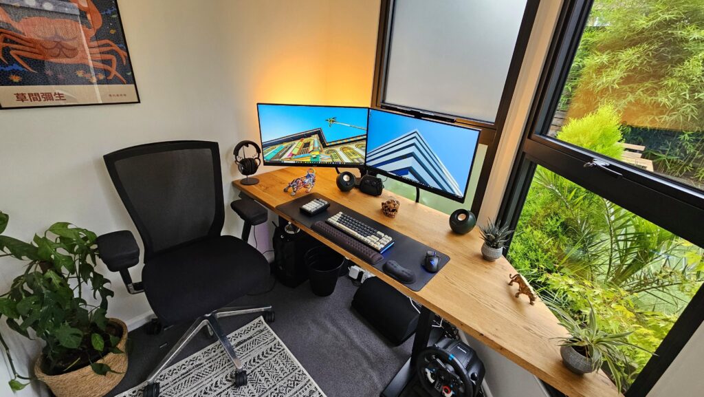 Cozy garden office