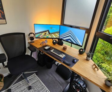 Cozy garden office