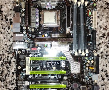 Pulled from a computer found in a curb pile: EVGA nForce 790i Ultra SLI - Any information on this board?