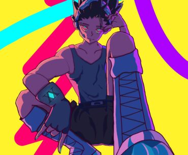 Just illustrated a cyberpunk Gon Freeccs