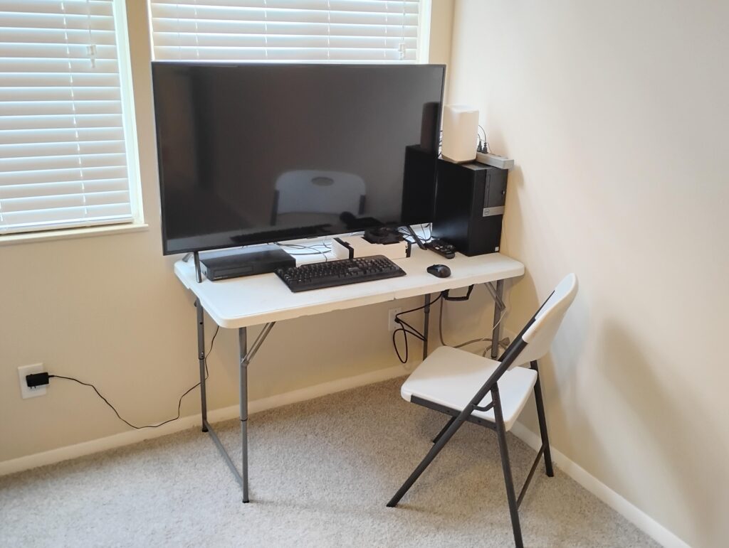 The current setup