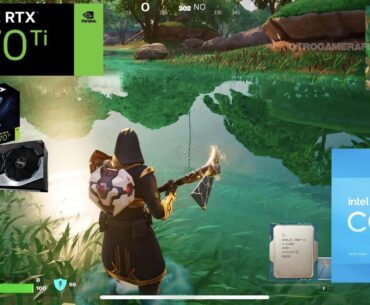 FORTNITE: RTX 4070Ti + Core i3 13100F + 32 Gb RAM, 4K RTX ON DLSS