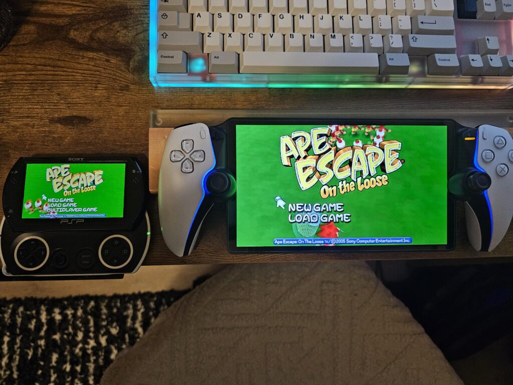 First time with a PS Portal, had to do a thing