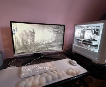 Girlfriend’s new battle station