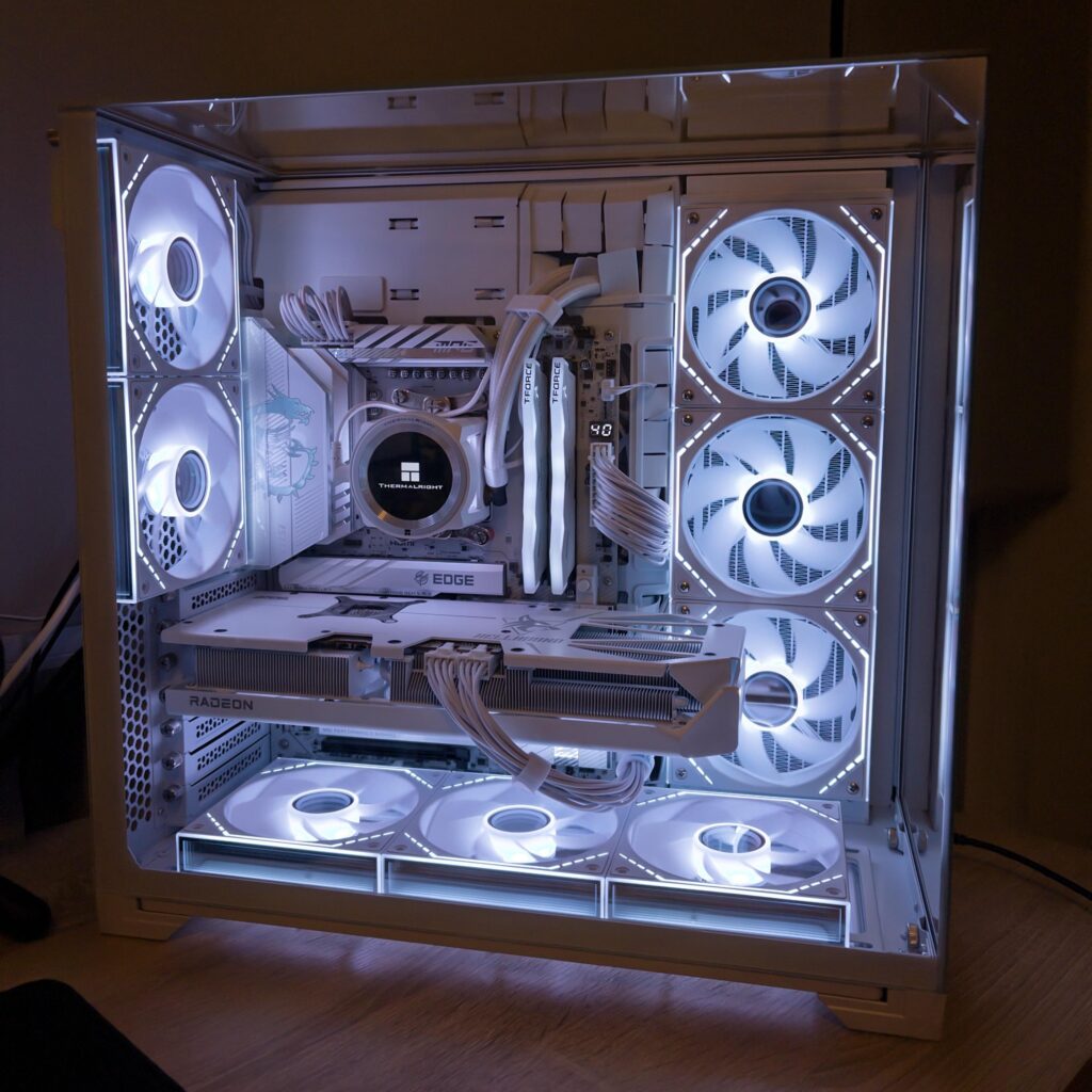 I wanted an all white PC, how’d I do?