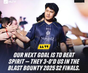 Blitz after defeating Aurora in EWC. He wants revenge from Spirit next.