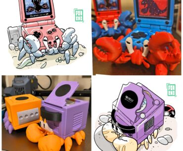 Turning my gaming console sketches into irl little guys