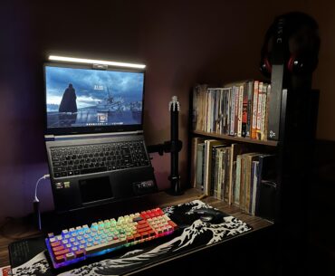 I think I'm still considered an average battlestation. I'm also thinking of replacing the books with something else because most of these are already worn and tattered