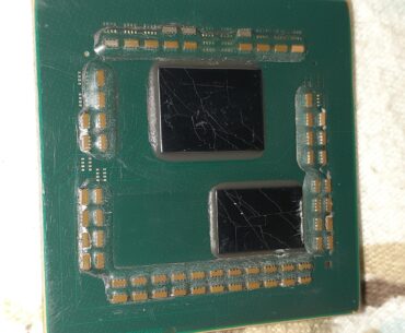 Strange marks appeared on my CPU dies