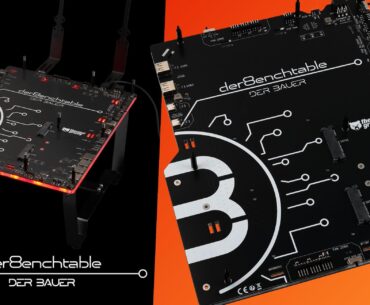 Thermal Grizzly launches der8enchtable, $269 open test bench with active PCB
