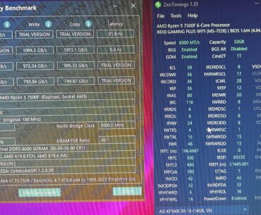 7500f and kf560c30bbek2-32