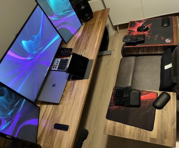 Recliner workstation (first iteration)