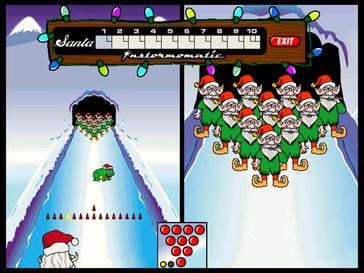 Elf Bowling. Countless hours of fun with this flash game back in the late 90s.