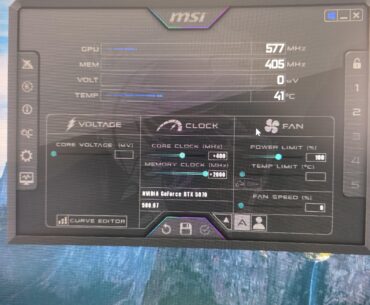 RTX 5070 Overclock