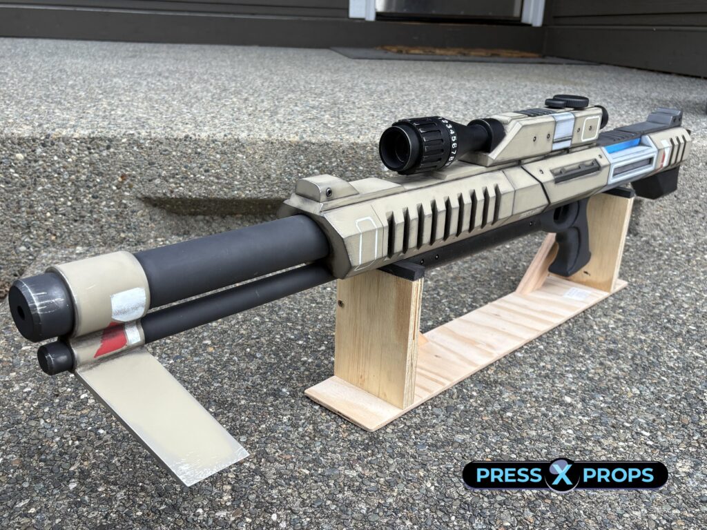 I made the M98-Widow from Mass Effect