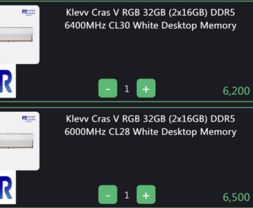 6400 cl30 vs 6000 cl28 for 9800x3d?