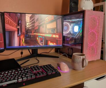 upgraded GPU, then promptly murdered my mousepad with coffee