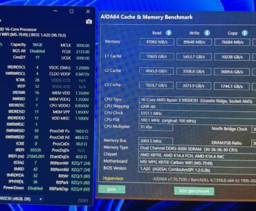 9950x3d 96gb 3000cl30 2167 FLCK