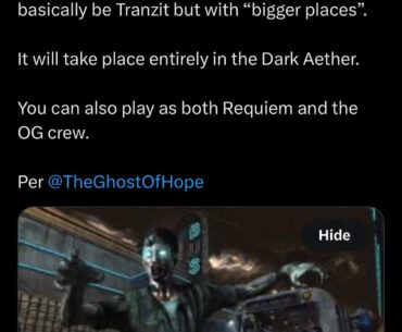 Black Ops 7 Zombies launch map rumors