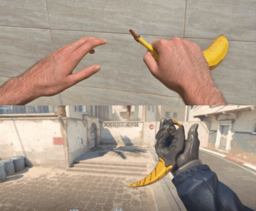 Knives are expensive, unlike bananas.