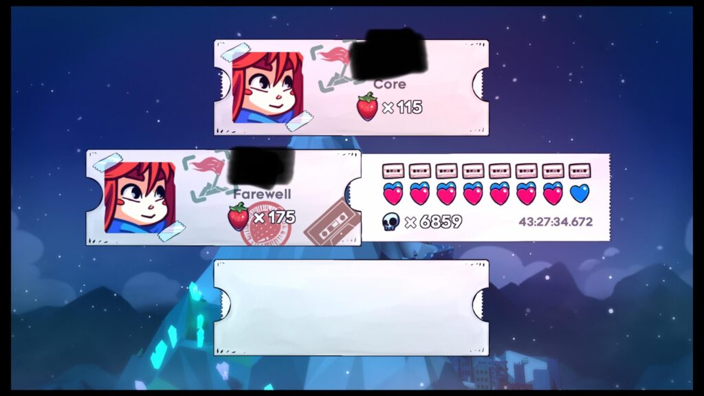 I might not be THAT bad at games… (Celeste)